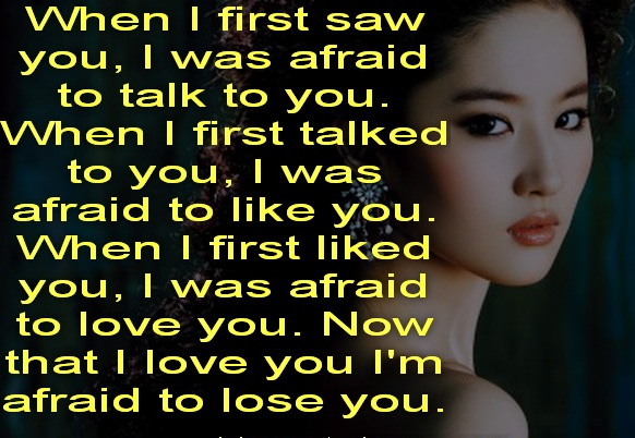 afraid to talk